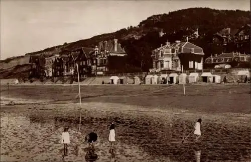 Ak Houlgate Calvados, La Plage, Les Villas