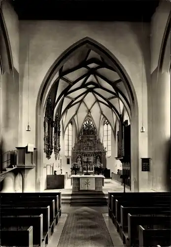 Ak Darmstadt in Hessen, Evangelische Stadtkirche