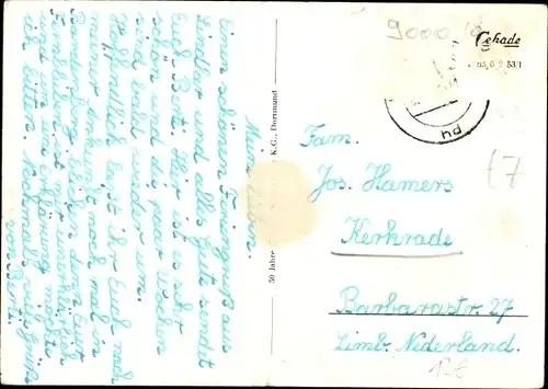 Ak Lindlar Oberbergischer Kreis, Kirchplatz