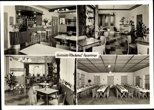 Ak Upsprunge Salzkotten in Westfalen, Gaststätte Rincheval