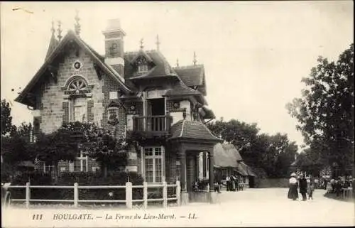 Ak Houlgate Calvados, La Ferme du Lieu Marot