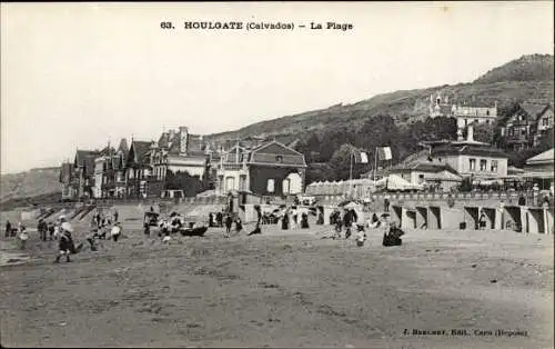 Ak Houlgate Calvados, La Plage