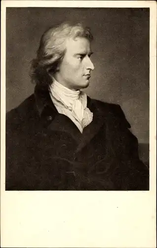 Künstler Ak Kugelgen, Dichter und Schriftsteller Friedrich von Schiller, Ackermann 1460