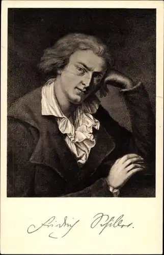 Künstler Ak Dichter und Schriftsteller Friedrich von Schiller