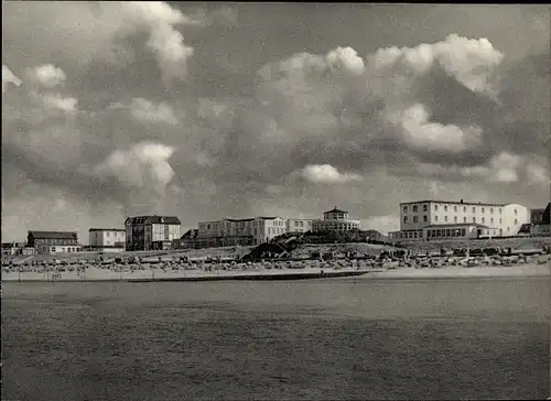 Ak Nordseebad Wangerooge in Ostfriesland, Strandhotel