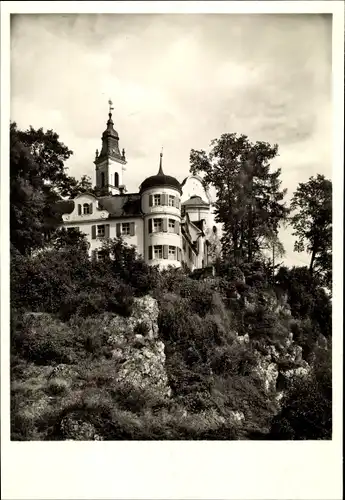 Foto Ak Pleystein in der Oberpfalz, Augustiner Kloster