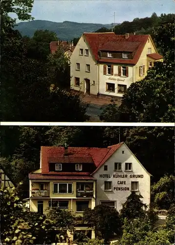 Ak Lindenfels im Odenwald, Hotel Kühler Grund