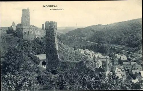 Ak Monreal in der Eifel, Löwenburg