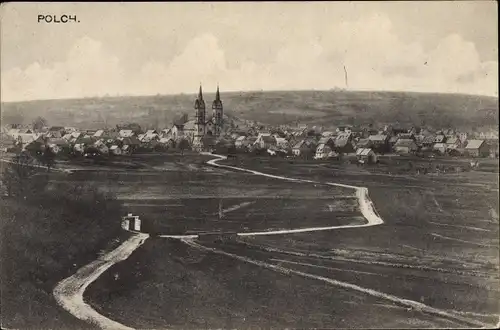 Ak Polch in Rheinland Pfalz, Totale