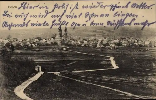 Ak Polch in Rheinland Pfalz, Totale
