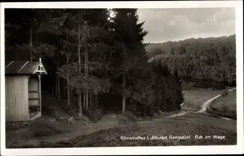 Ak Rengsdorf im Westerwald, Ruh am Wege