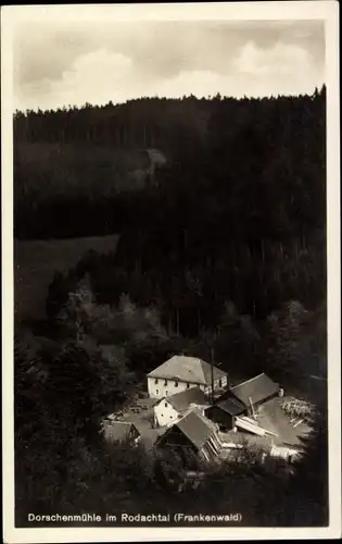 Ak Schwarzenstein Schwarzenbach am Wald Oberfranken, Dorschenmühle im Rodachtal