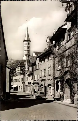 Ak Leutkirch im Allgäu Württemberg, Lammgasse