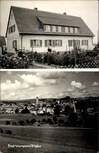 Foto Ak Bad Wurzach in Oberschwaben, Totale, Haus