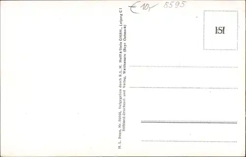 Ak Waldsassen in der Oberpfalz, Fliegeraufnahme