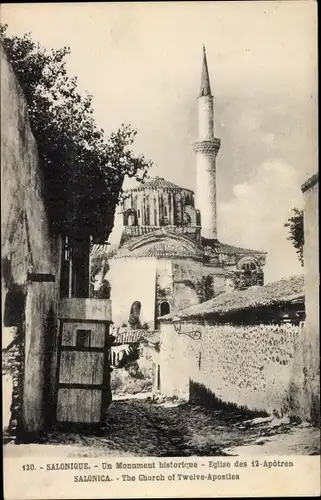 Ak Thessaloniki Salonique Griechenland, Église des 12 Apôtres, The Church of Twelve Apostles