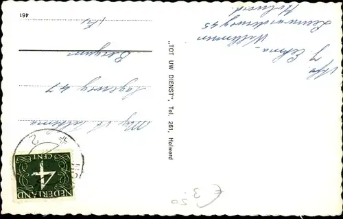 Ak Holwerd Friesland, N. H. Kerk, Straßenpartie, Kinder