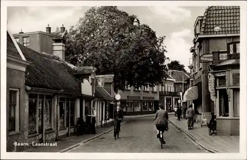 Ak Baarn Utrecht, Laanstraat, Fahrräder