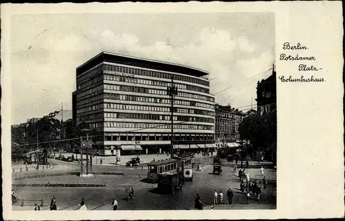 Ak Berlin Mitte, Potsdamer Platz, Columbushaus