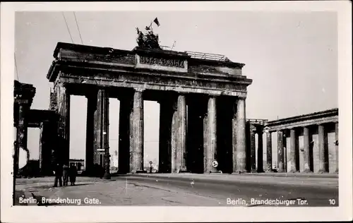 Ak Berlin Mitte, Brandenburger Tor