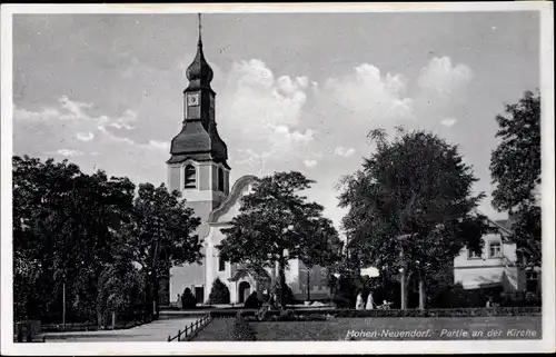 Ak Hohen Neuendorf Oberhavel, Kirche