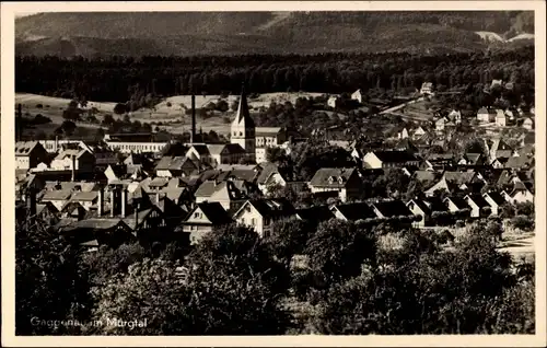 Ak Gaggenau im Murgtal Schwarzwald, Teilansicht