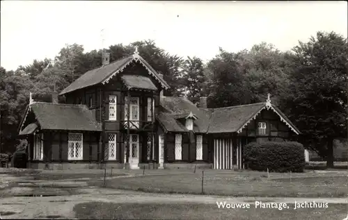 Ak Wouwsche Plantage Nordbrabant, Jachthuis