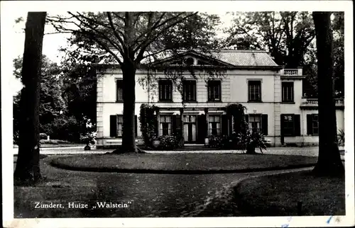 Ak Zundert Nordbrabant, Huize Walstein, Villa, Gartenansicht