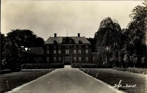 Foto Ak Zeist Utrecht Niederlande, Slot, Schloss, Frontalansicht