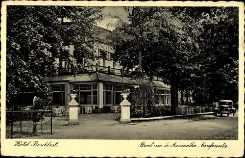 Ak Zeist Utrecht Niederlande, Hotel Boschlust, Maranatha-Conferentie