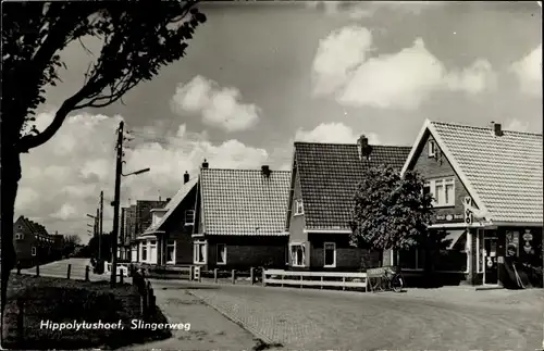 Ak Hippolytushoef Wieringen Nordholland, Slingerweg