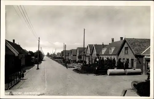 Ak Nieuwdorp Zeeland Niederlande, Havenweg