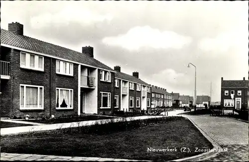 Ak Nieuwerkerk Schouwen Duiveland Zeeland Niederlande, Zeeasterstraat