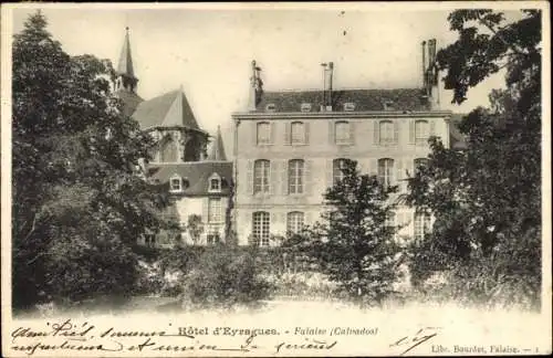 Ak Falaise Calvados, Hotel d'Eyragues