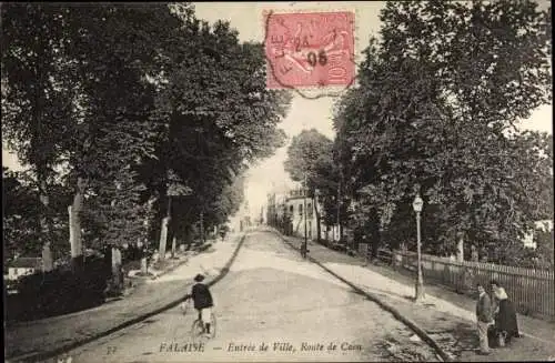 Ak Falaise Calvados, Entree de Ville, Route de Caen