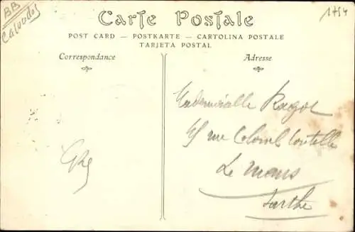 Ak Falaise Calvados, Chateau de Longpre