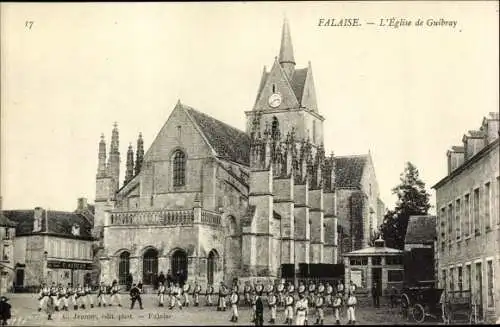 Ak Falaise Calvados, L'Eglise de Guibray