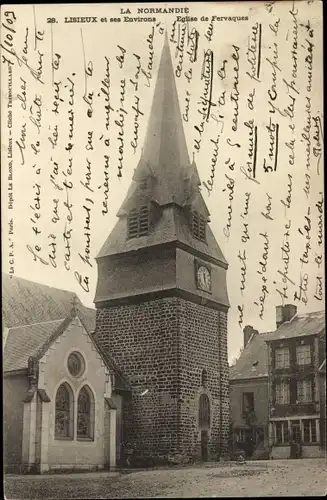 Ak Fervaques Calvados, L'Eglise