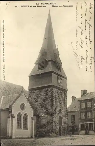 Ak Fervaques Calvados, L'Eglise