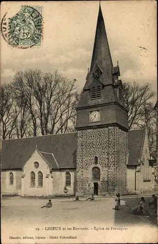 Ak Fervaques Calvados, L'Eglise