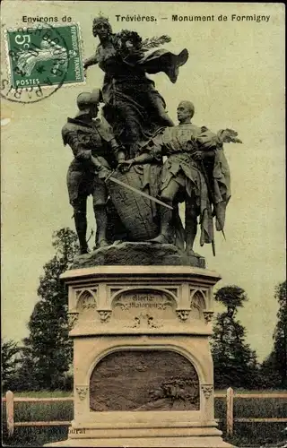 Ak Formigny Calvados, Le Monument