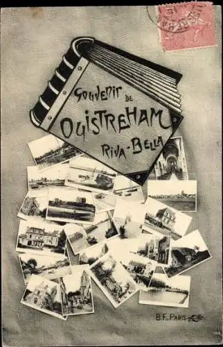 Ak Ouistreham Calvados, Souvenir, Ortsansichten, Riva Bella