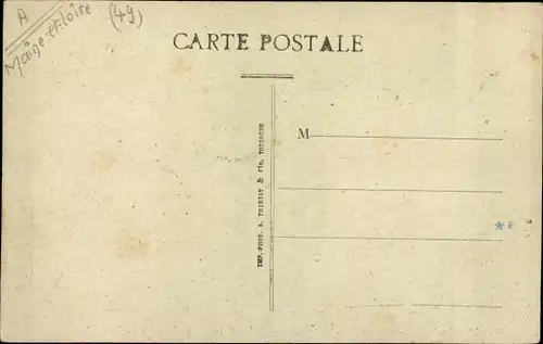 Ak Gennes Maine et Loire, Vue des Ponts suspendu et de la Loire vers Saint Eusebe