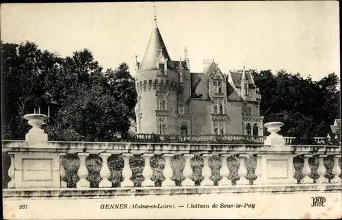 Ak Gennes Maine et Loire, Chateau de Sous le Puy