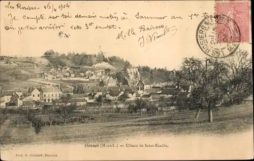 Ak Gennes Maine et Loire, Coteau de Saint Eusebe