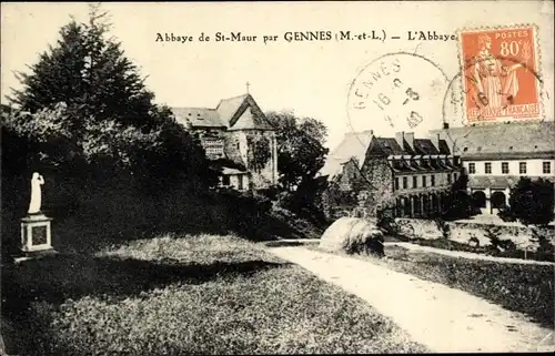 Ak Gennes Maine et Loire, Abbaye de Saint Maur