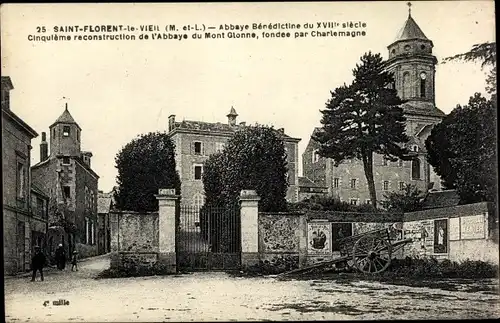 Ak Saint Florent le Vieil Maine et Loire, Abbaye Benedictine du XVII siecle