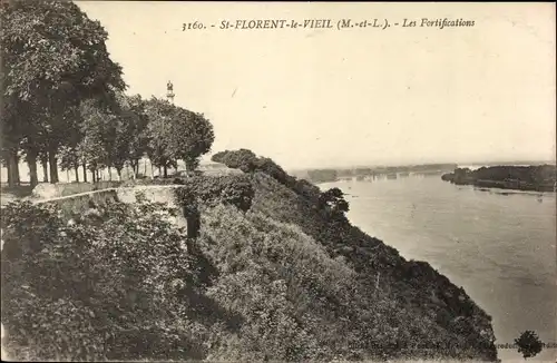 Ak Saint Florent le Vieil Maine et Loire, Les Fortifications