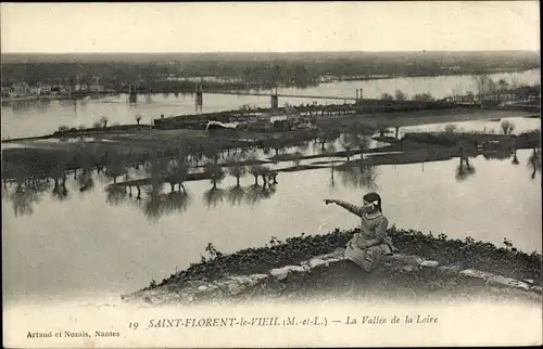 Ak Saint Florent le Vieil Maine et Loire, La Vallée de la Loire