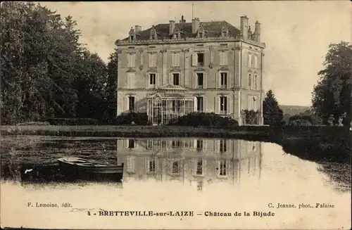 Ak Bretteville sur Laize Calvados, Chateau de la Bijude